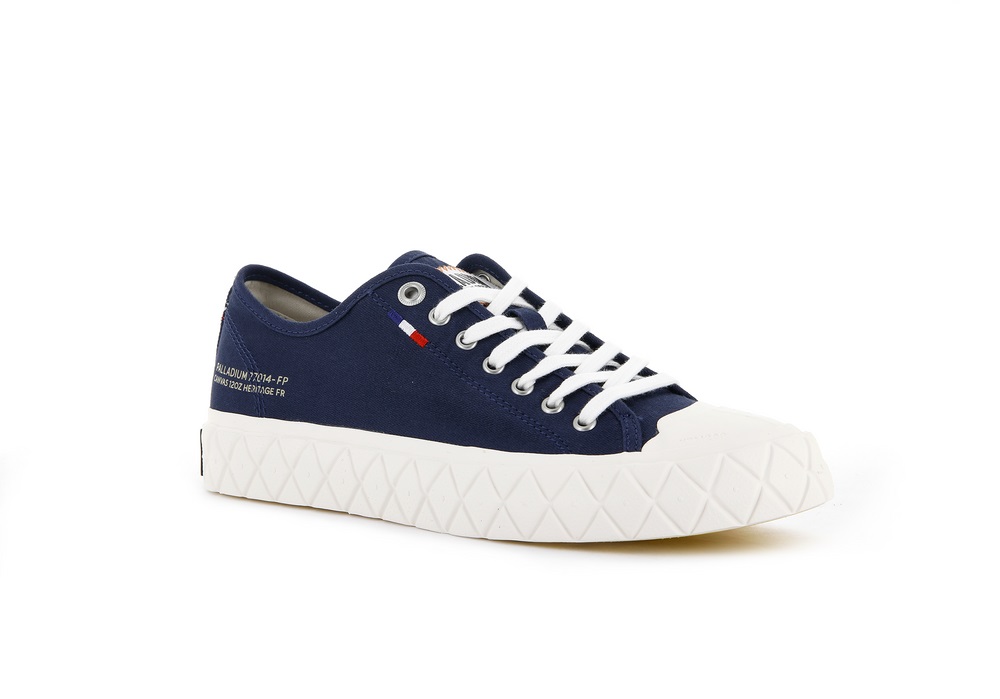 Zapatillas Palladium PALLA ACE CANVAS Mujer Indigo | Costa Rica-67945